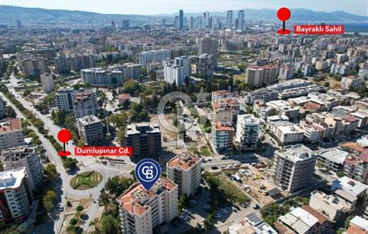 Satılık Bayraklı Dumlupınar cad. site içerisinde 3+1 Boş Daire