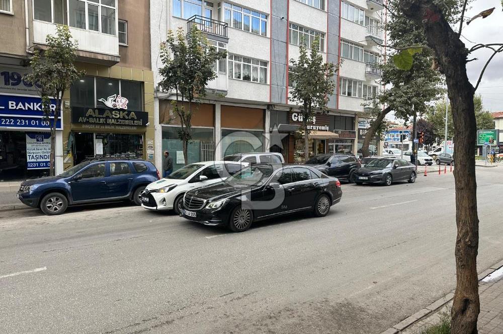 CB CITY' DEN SİVRİHSAR 1 CADDESİNDE KİRALIK İŞ YERİ