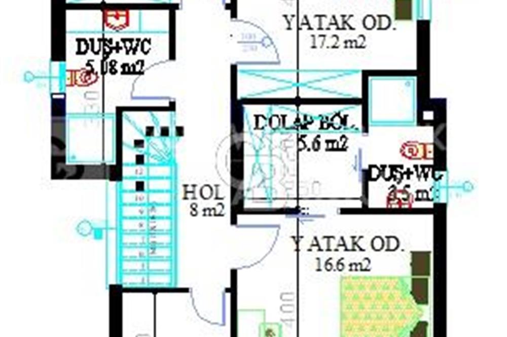 Gönyeli Villalar Bölgesinde Satılık  3+1 Türk Koçanlı Villa Fırsatı