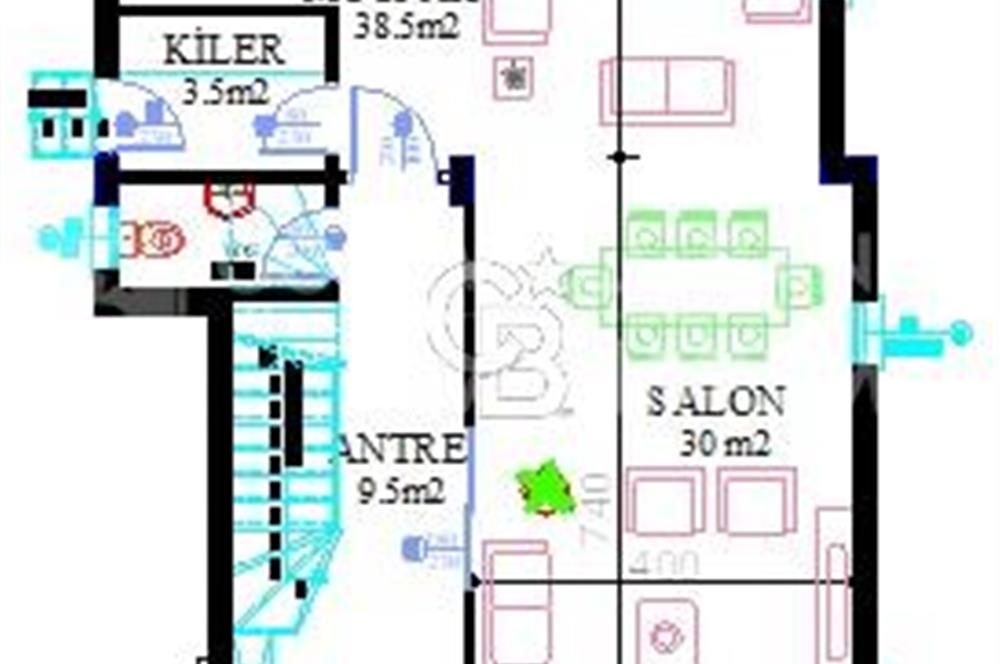 Gönyeli Villalar Bölgesinde Fırsat Satılık 3+1 Türk Koçanlı Villa