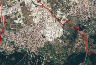 NİLÜFER ÇALI'DA 1805 M2 ÜÇ YOLA CEPHE SATILIK TARLA