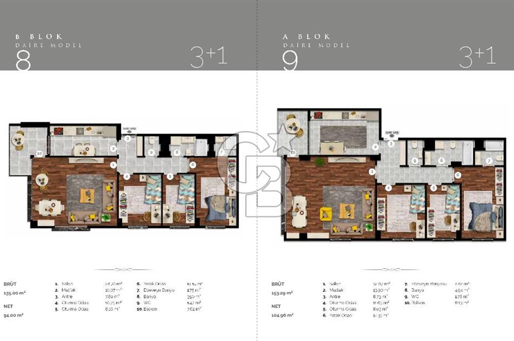 OKSİJEN PARK, GÖZDAĞI'NDA EŞSİZ MANZARALI SATILIK 3+1 TERASLI DAİRE