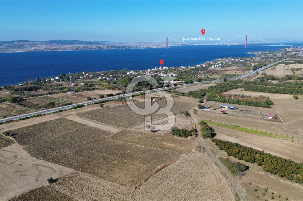 Suluca Köyü’nde Doğayla İç İçe, Deniz ve  Köprü Manzaralı  Satılık Tarla