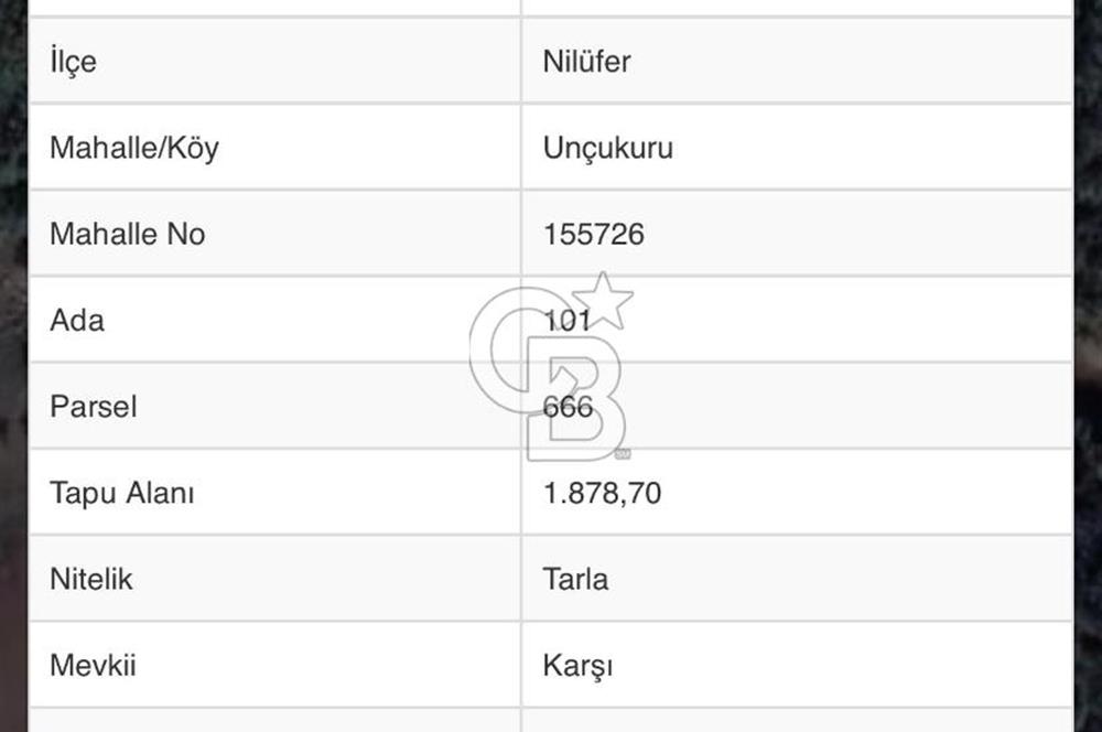 BURSA;NİLÜFER,UNÇUKURUNDA SATLIK HOBİ BAHÇESİ