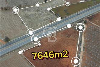 Kızılcabölük Ana Yol Üstü Toplam 21.397 m² Satılık Tarla