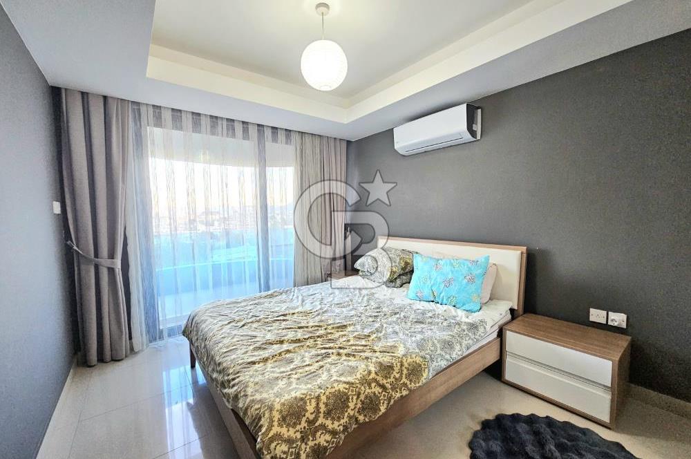 KKTC Girne Merkezde Çarşının İçinde Deniz Manzaralı Satılık 2+1 Eşyalı Daire