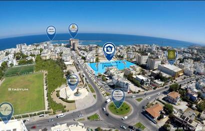 Kıbrıs Girne Merkez'de Satılık 1+1  Residence Daireler