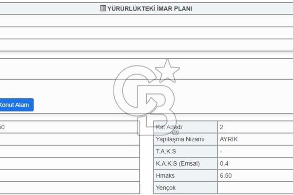 ÇAYYOLU ALACAATLI DA 789 m² SATILIK KÖŞE VİLLA PARSELİ