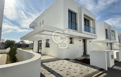 Lefkoşa Gönyeli Bölgesinde Türk Koçanlı Modern Tasarım 3+1 Satılık Villa