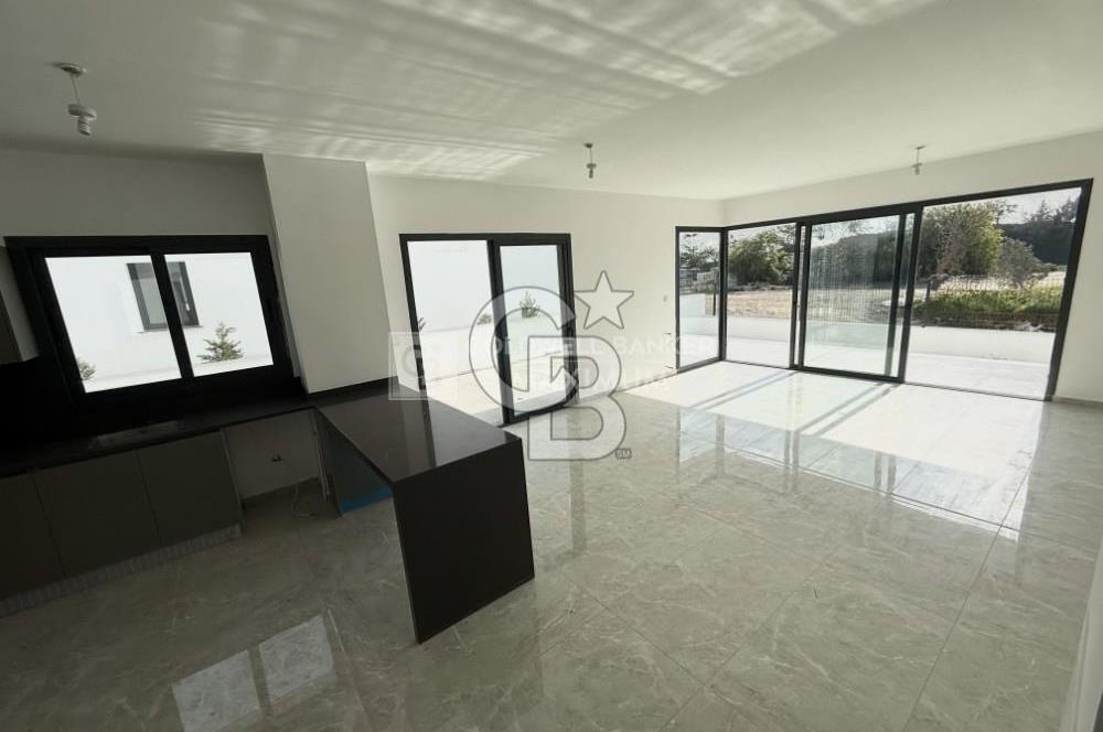 Lefkoşa Gönyeli Bölgesinde Türk Koçanlı Modern Tasarım 3+1 Satılık Villa