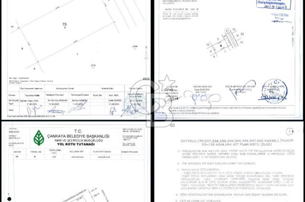 ÇAYYOLU İLKO SİTESİ 4 KATLI RUHSATI ALINMIŞ 270m² SATILIK ARSA