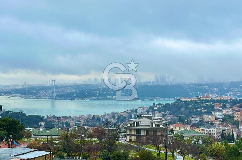 Çengelköy'de boğaz manzaralı, balkonlu 4+1 165 m2 lüks daire