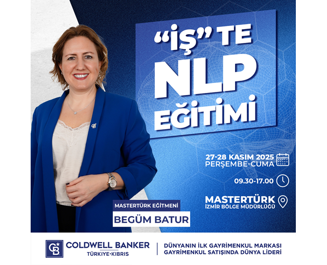 İŞ'TE NLP EĞİTİMİ 27-28 KASIM 2025  - İZMİR