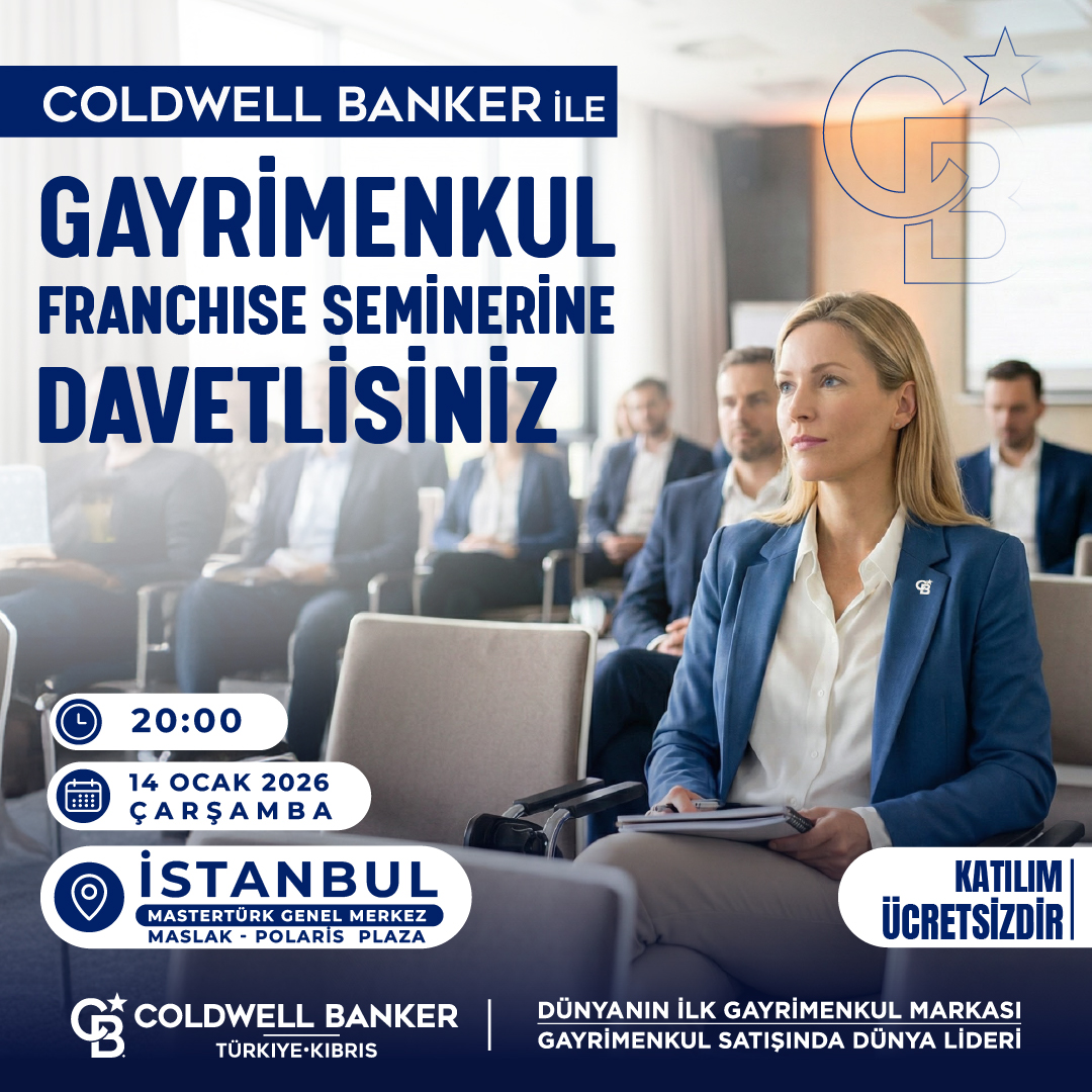 İSTANBUL FRANCHISE SEMİNERİ / 14 OCAK 2026 ÇARŞAMBA 20.00