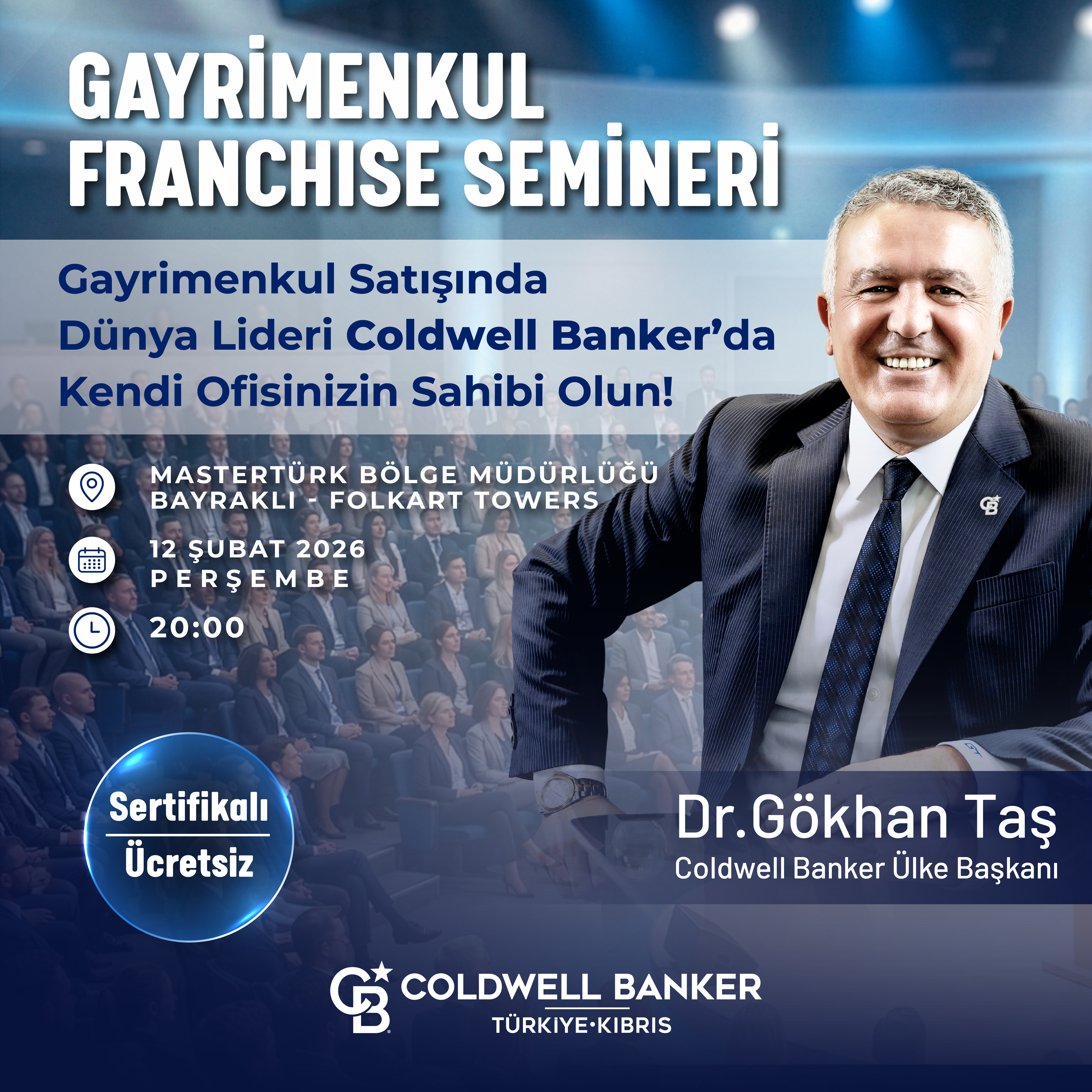 İZMİR FRANCHISE SEMİNERİ / 12 ŞUBAT 2026 PERŞEMBE 20.00