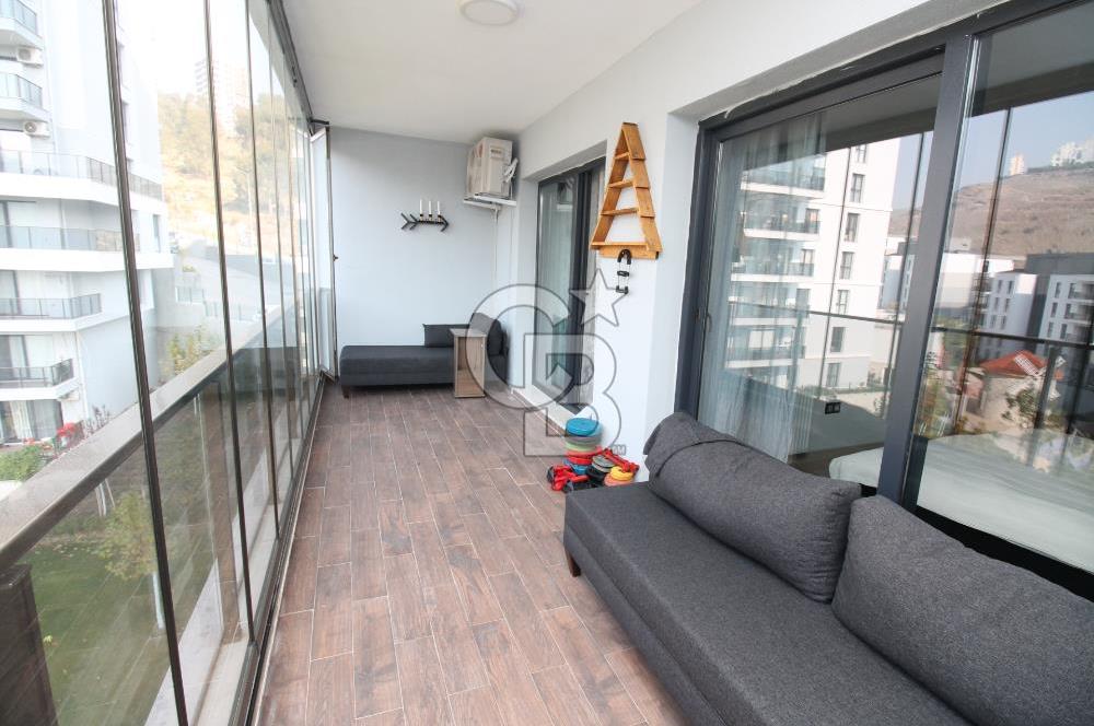 PARK YAŞAM SANTORİNİ 1+1 SATILIK EŞYALI PEYZAJ CEPHE DAİRE