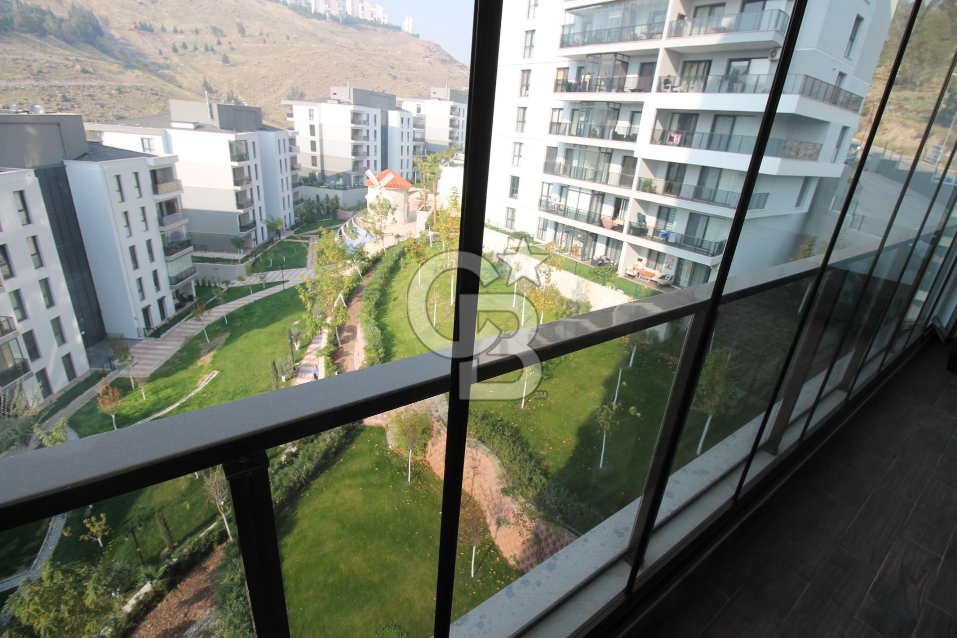 PARK YAŞAM SANTORİNİ 1+1 SATILIK EŞYALI PEYZAJ CEPHE DAİRE