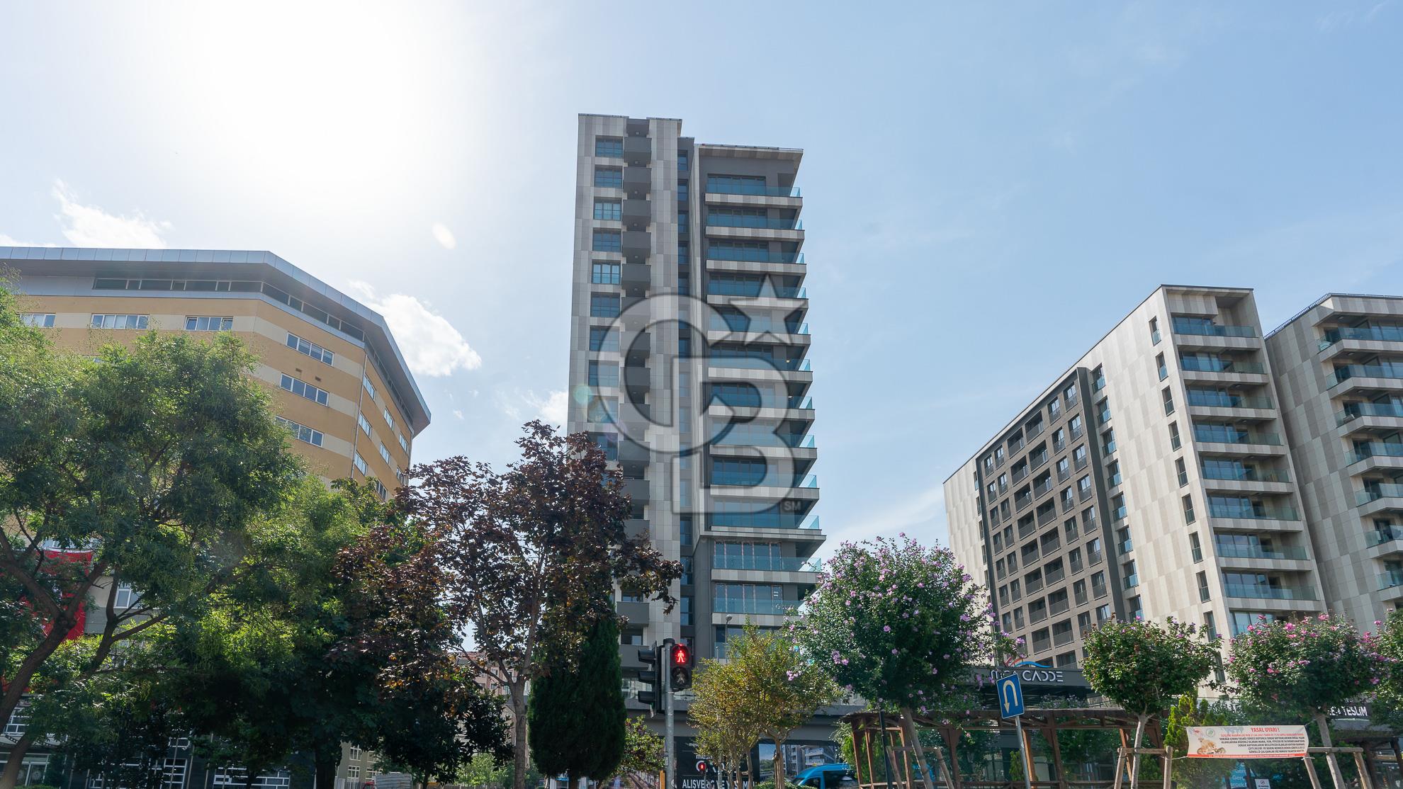 Mesa Cadde'de Deniz Manzaralı, Balkonlu, Boş Satılık 2+1 Daire