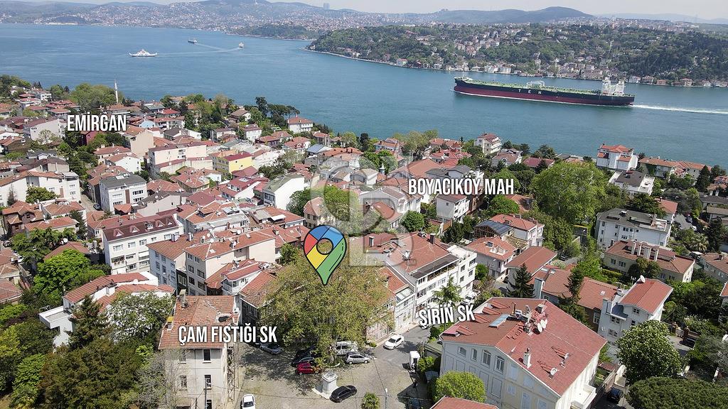 Fırsat Emirgan Boyacıköy de  Aynı Bahçede Boğaz Manzaralı İki Ayrı Bina
