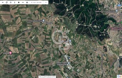 ÇATALCA ELBASAN DA 30 DÖNÜM YOL CEPHE YATIRIMLIK ARSA