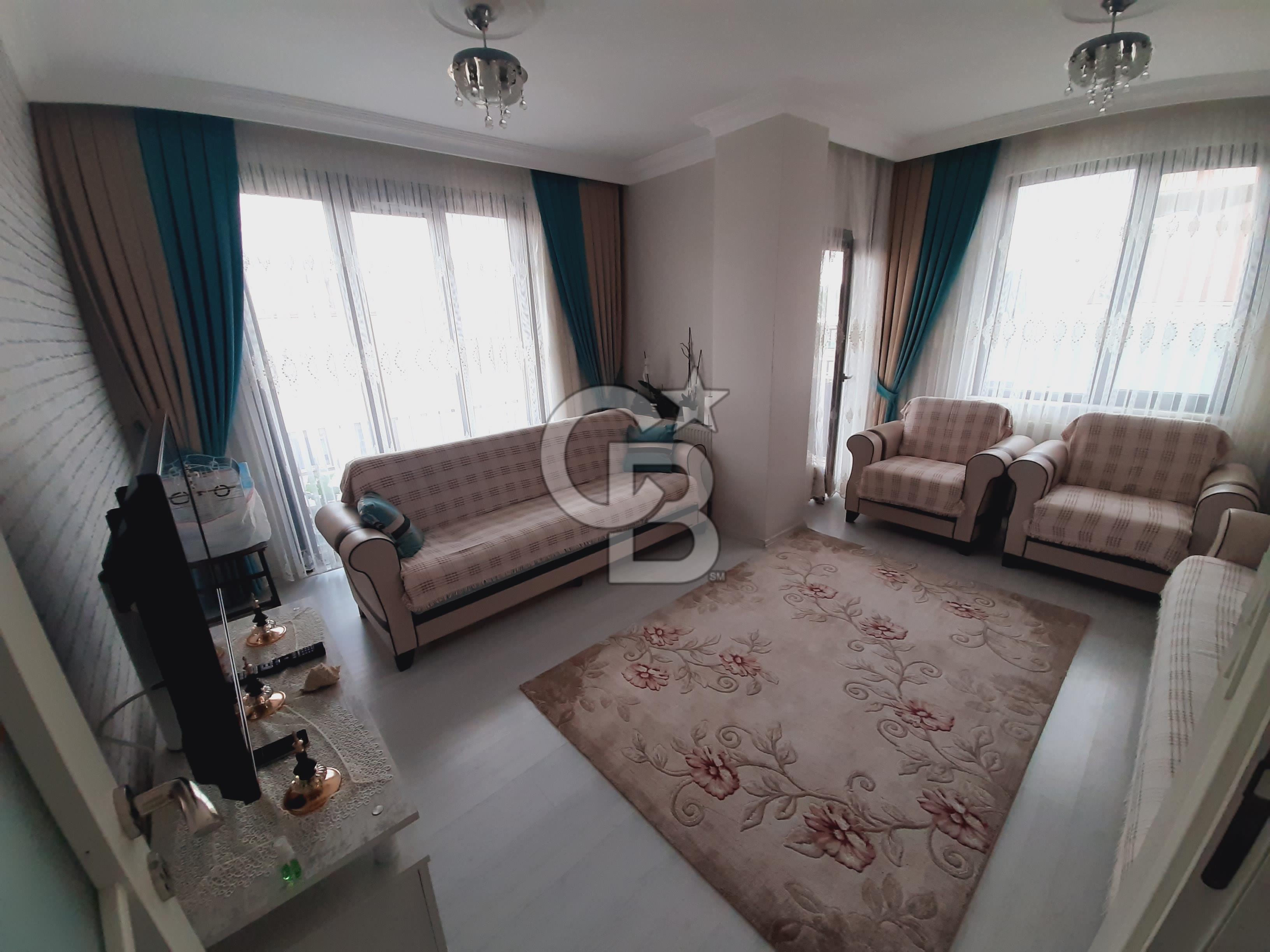 Sancaktepe yenidoğan da satılık iskanlı geniş üst dubleks daire 