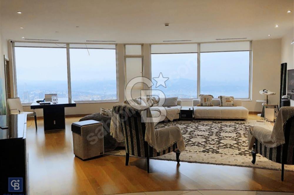 ŞİŞLİ PLAZADA LEBİDERYA DENİZ MANZARALI HARİKA PENTHOUSE DAİRE