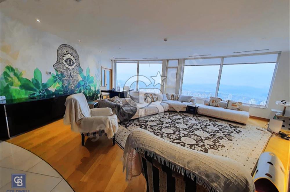 ŞİŞLİ PLAZADA LEBİDERYA DENİZ MANZARALI HARİKA PENTHOUSE DAİRE