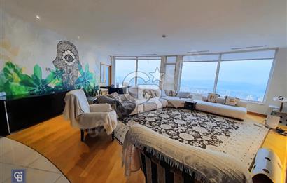ŞİŞLİ PLAZADA LEBİDERYA DENİZ MANZARALI HARİKA PENTHOUSE DAİRE