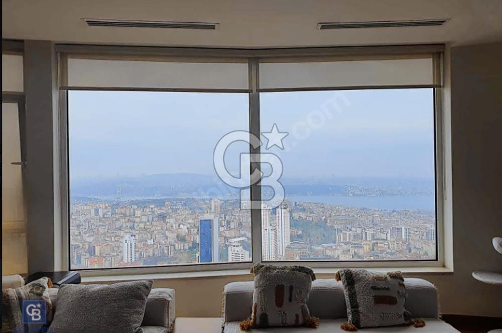 ŞİŞLİ PLAZADA LEBİDERYA DENİZ MANZARALI HARİKA PENTHOUSE DAİRE