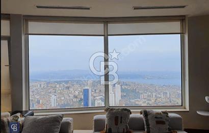 ŞİŞLİ PLAZADA LEBİDERYA DENİZ MANZARALI HARİKA PENTHOUSE DAİRE