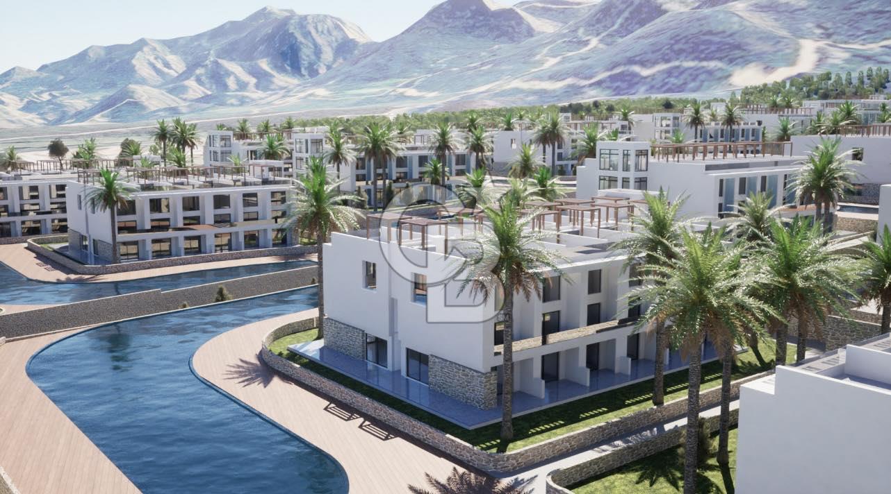 Kıbrıs Girne Esentepe de Denize 250 metre Benzersiz Ödeme Planlı 2+1 Penthouse Dublexler
