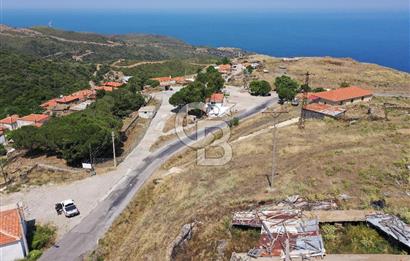 Karaburun Sarpıncık Köyünde Deniz ve Doğa Manzaralı Tarla