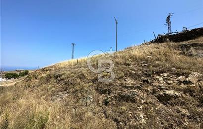Karaburun Sarpıncık Köyünde Deniz ve Doğa Manzaralı Tarla