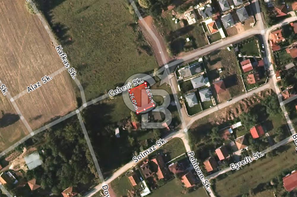 Kocaeli Kartepe Sarımeşede İmarlı Villa Arsası