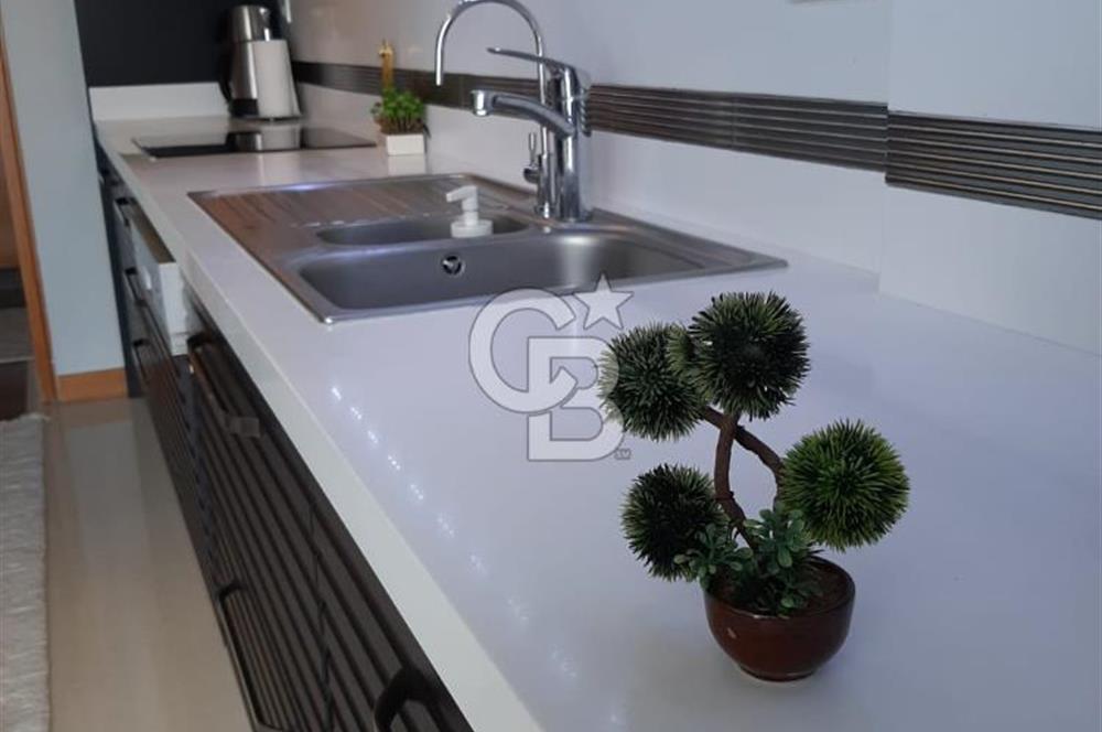 NARLIDERE MAVİSU EVLERİ'NDE SATILIK PANORAMİK DENİZ MANZARALI  3+1 DELUX DAİRE