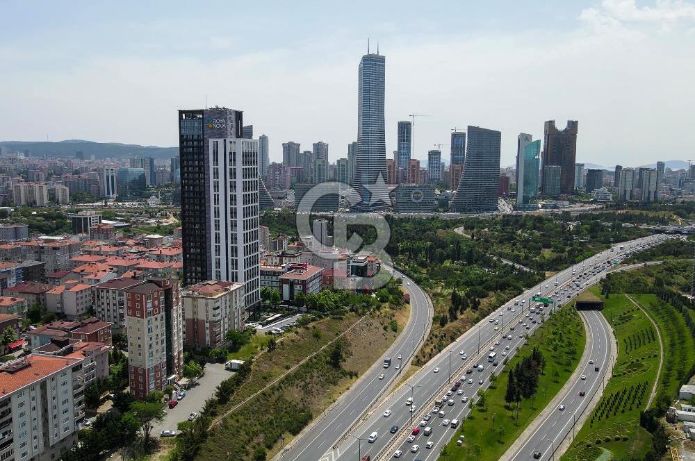 Finansın Merkezinde!!!Roya Nova Yüksek Kat Ferahlığı Balkonlu