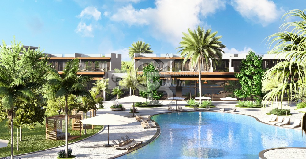 Kıbrıs İskele Long Beach Bölgesinde Site İçerisinde Satılık 1+1 Loft Daire