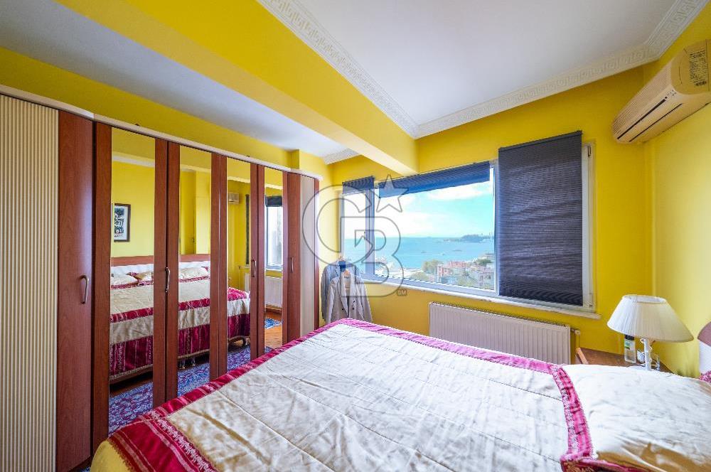 GÜMÜŞSUYU ÖMER AVNİ MAH.DE SATILIK FULL BOĞAZ MANZARALI DUBLEX DAİRE