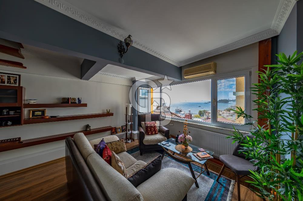 GÜMÜŞSUYU ÖMER AVNİ MAH.DE SATILIK FULL BOĞAZ MANZARALI DUBLEX DAİRE