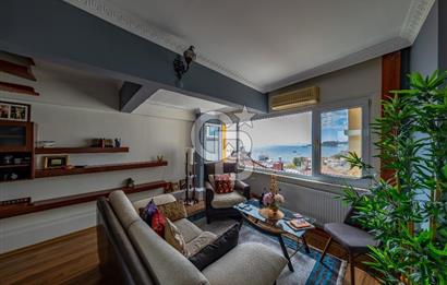GÜMÜŞSUYU ÖMER AVNİ MAH.DE SATILIK FULL BOĞAZ MANZARALI DUBLEX DAİRE