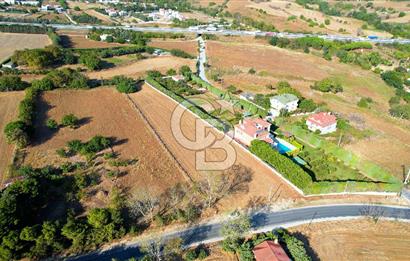 SİLİVRİ ORTAKÖY 6354m2 ANA YOLA CEPHELİ SATILIK VİLLA İMARLI