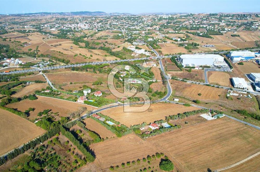 SİLİVRİ ORTAKÖY 6354m2 ANA YOLA CEPHELİ SATILIK VİLLA İMARLI