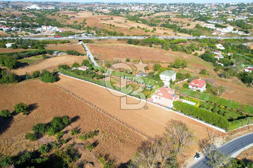 SİLİVRİ ORTAKÖY 6354m2 ANA YOLA CEPHELİ SATILIK VİLLA İMARLI