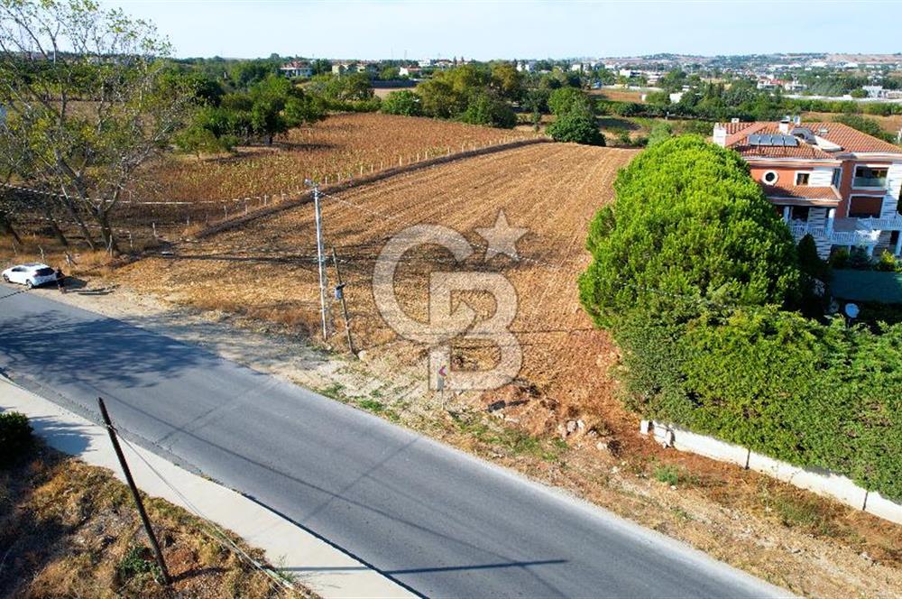 SİLİVRİ ORTAKÖY 6354m2 ANA YOLA CEPHELİ SATILIK VİLLA İMARLI