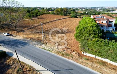 SİLİVRİ ORTAKÖY 6354m2 ANA YOLA CEPHELİ SATILIK VİLLA İMARLI