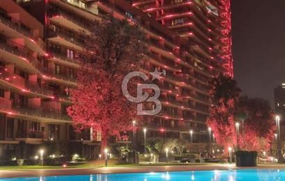 Folkart İncity'de Havuz Ve Peyzaj Cepheli 1+0 Eşyalı Daire