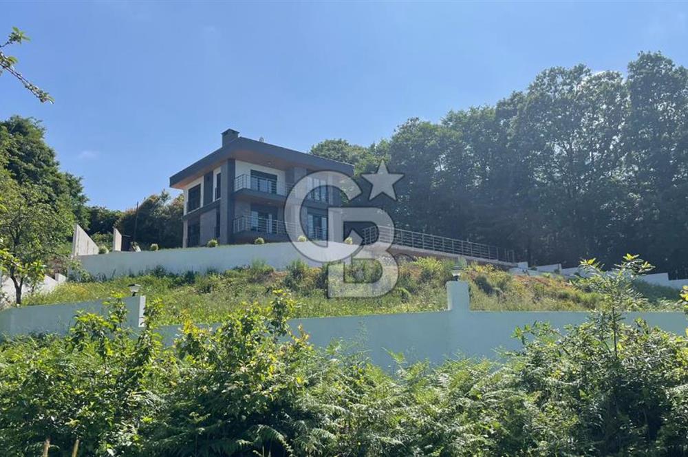 ŞİLE'DE İKİ DÖNÜM ARAZİ ÜZERİNE KURULU DOĞAYLA İÇ İÇE 4+2 VİLLA