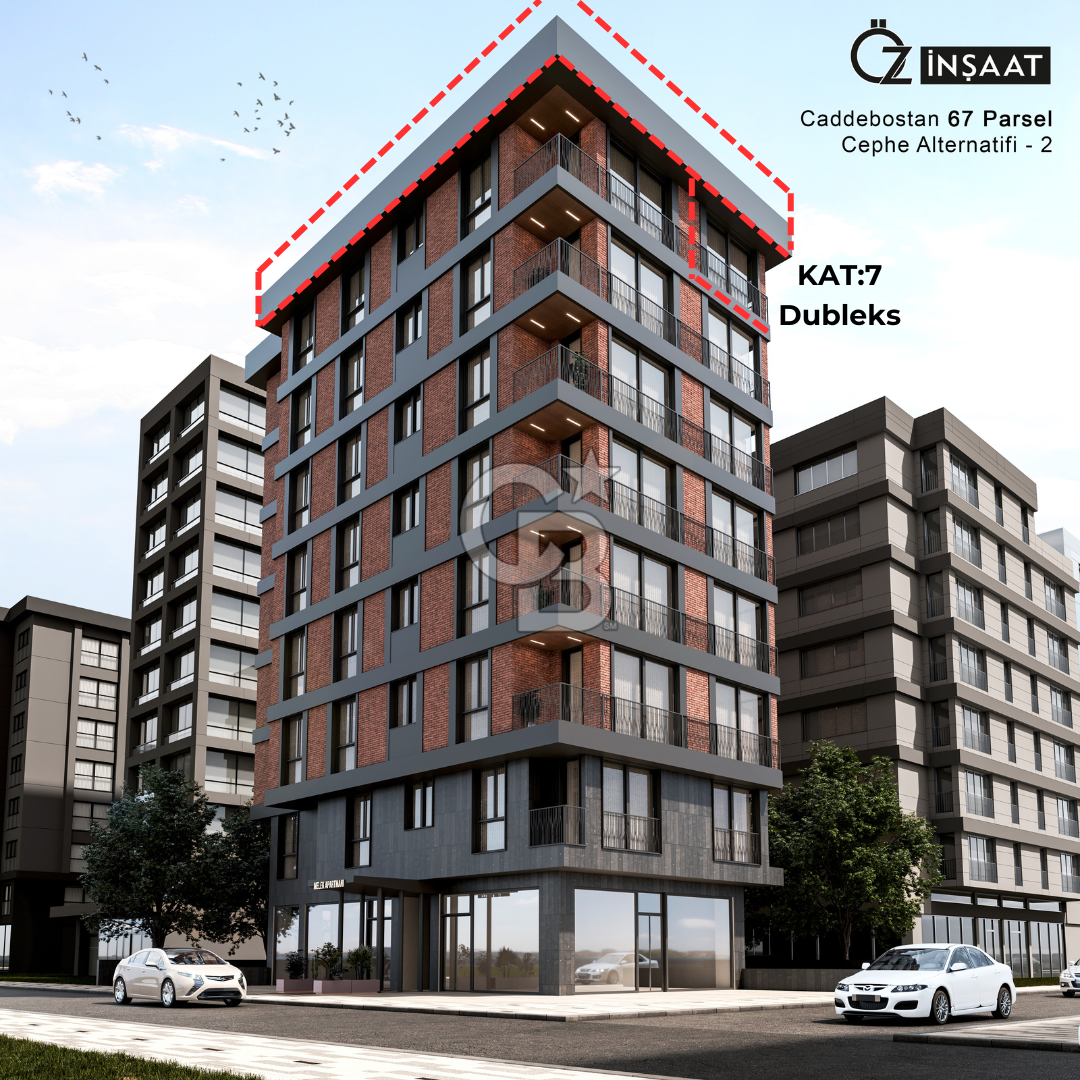 CADDEBOSTAN BAĞDAT CADDESİ'NE 3.BİNADA 7.KATTA5+1 SATILIK DUBLEKS  DAİRE