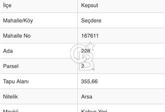 DOĞA İÇİNDE VİLLA İMARLI ARSALAR
