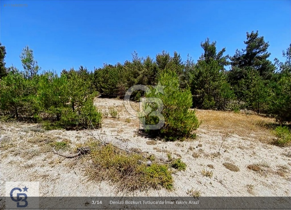 Denizli Bozkurt Tutluca'da İmar Yakını Arazi
